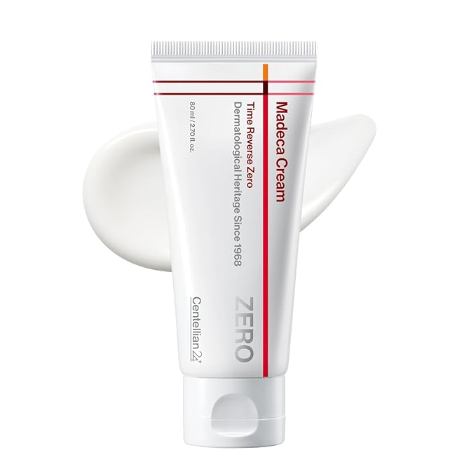 Centellian24 Madeca Cream Time Reverse Zero 80ml – Korean centella cream Blue Active TECA retinol PDRN ceramide has fragrance PM use