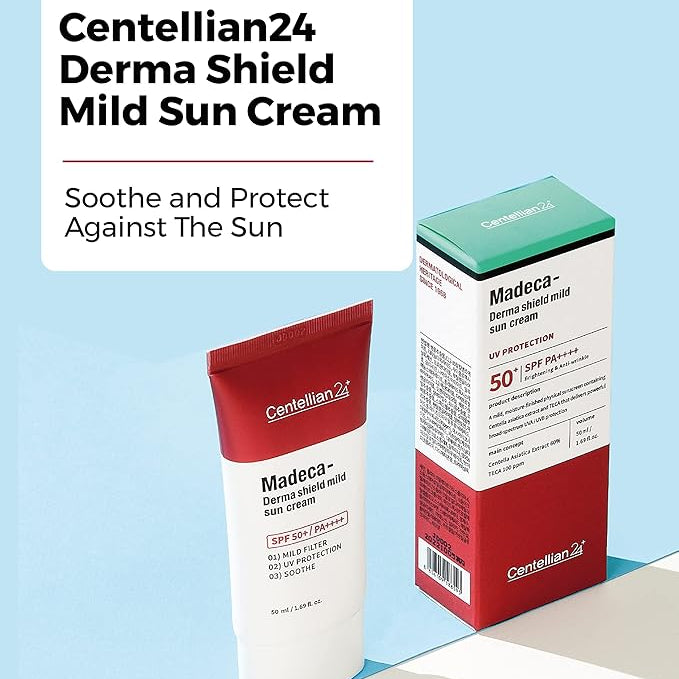 Centellian24 Madeca Derma Shield Mild Sun Cream - Olive Kollection