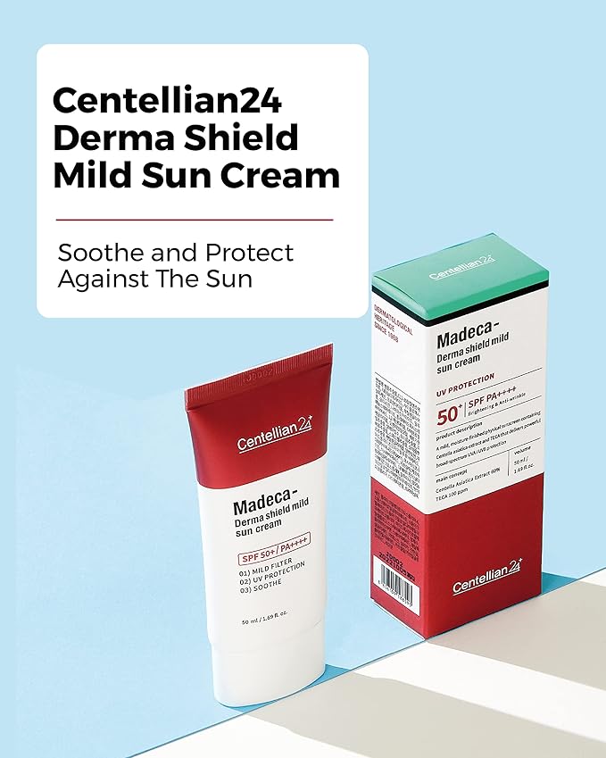 Centellian24 Madeca Derma Shield Mild Sun Cream - Olive Kollection