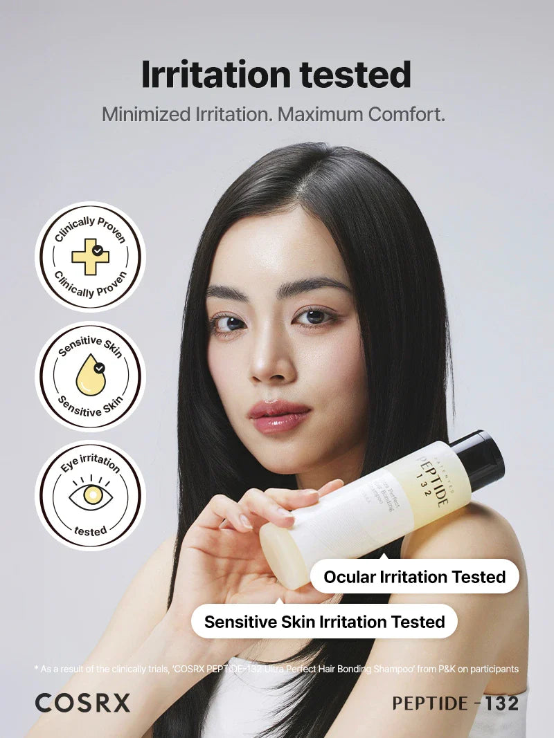 Cosrx Peptide-132 Ultra Perfect Hair Bonding Shampoo - Olive Kollection