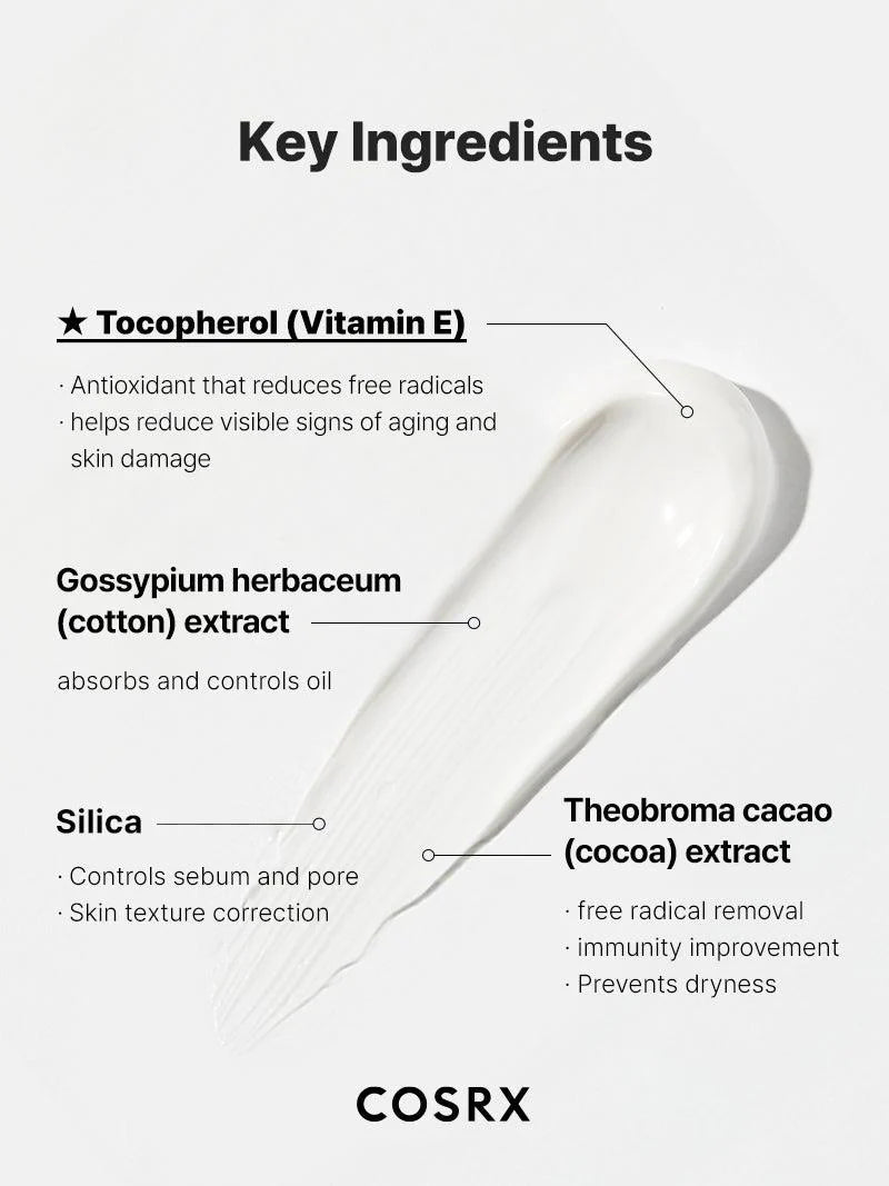 Cosrx Vitamin E Vitalizing Sunscreen SPF 50+ - Olive Kollection