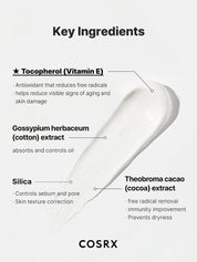 Cosrx Vitamin E Vitalizing Sunscreen SPF 50+ - Olive Kollection