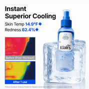 Dear Klairs Blue EGF Mist Guaiazulene 300ppm – chamomile azulene blue cooling anti-inflammatory heat-stressed reactive blemish-prone calm