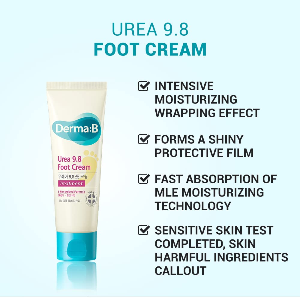 Derma: B Urea 9.8% Foot Cream