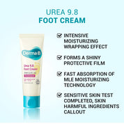 Derma: B Urea 9.8% Foot Cream