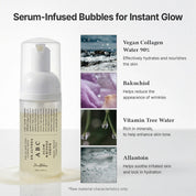 Dr. Althea ABC Glow Whipped Serum 3-in-1 – toner serum bubble mask Korean glowing skin fragrance-free sensitive