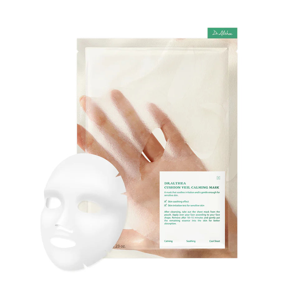 Dr. Althea Cushion Veil Calming Mask Box - Olive Kollection