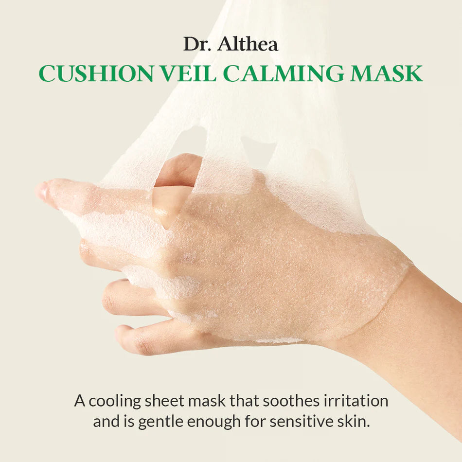Dr. Althea Cushion Veil Calming Mask Box - Olive Kollection