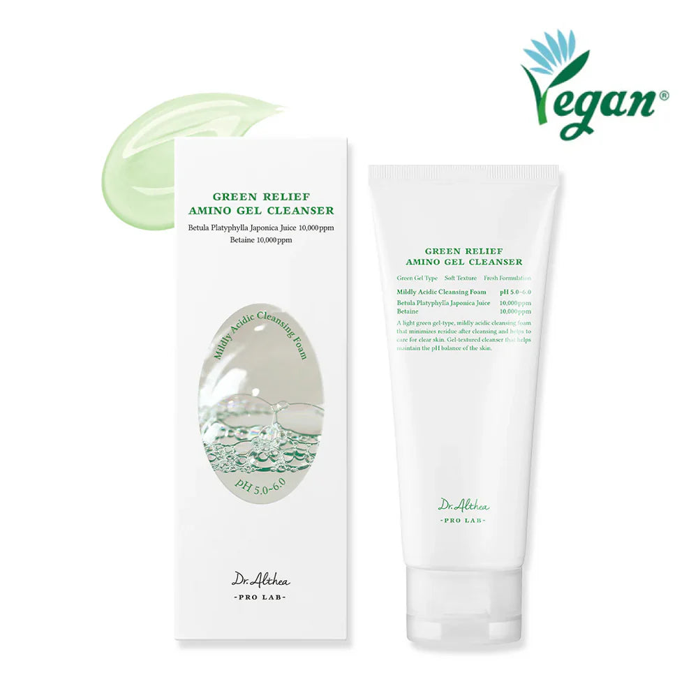 Dr. Althea Green Relief Amino Gel Cleanser - Olive Kollection