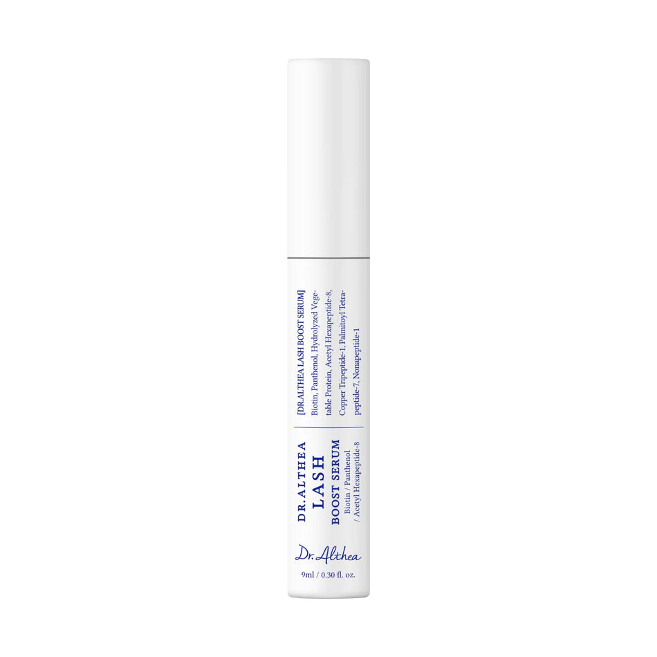 Dr. Althea Lash Boost Serum 9ml – Korean lash serum biotin 12 peptides prostaglandin-free fragrance-free vegan lashes brows hairline