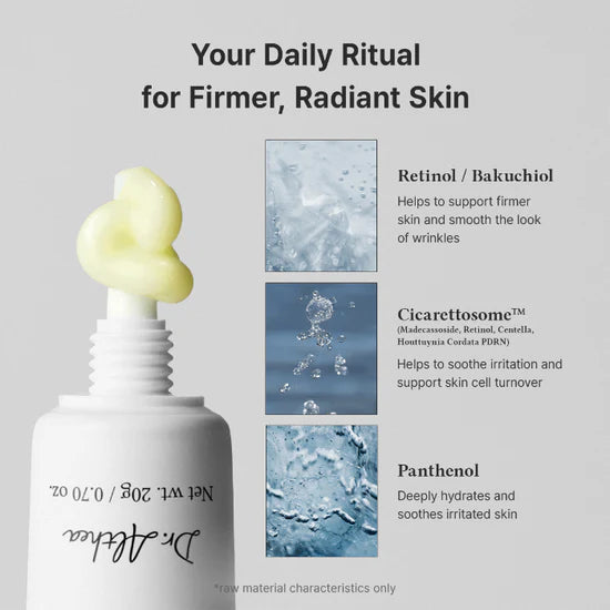 Dr. Althea Pure Retinol Cream Kojic Acid Ceramide – dark spot fade barrier repair Acetyl Hexapeptide-8 Madecassoside anti-aging soothe firm