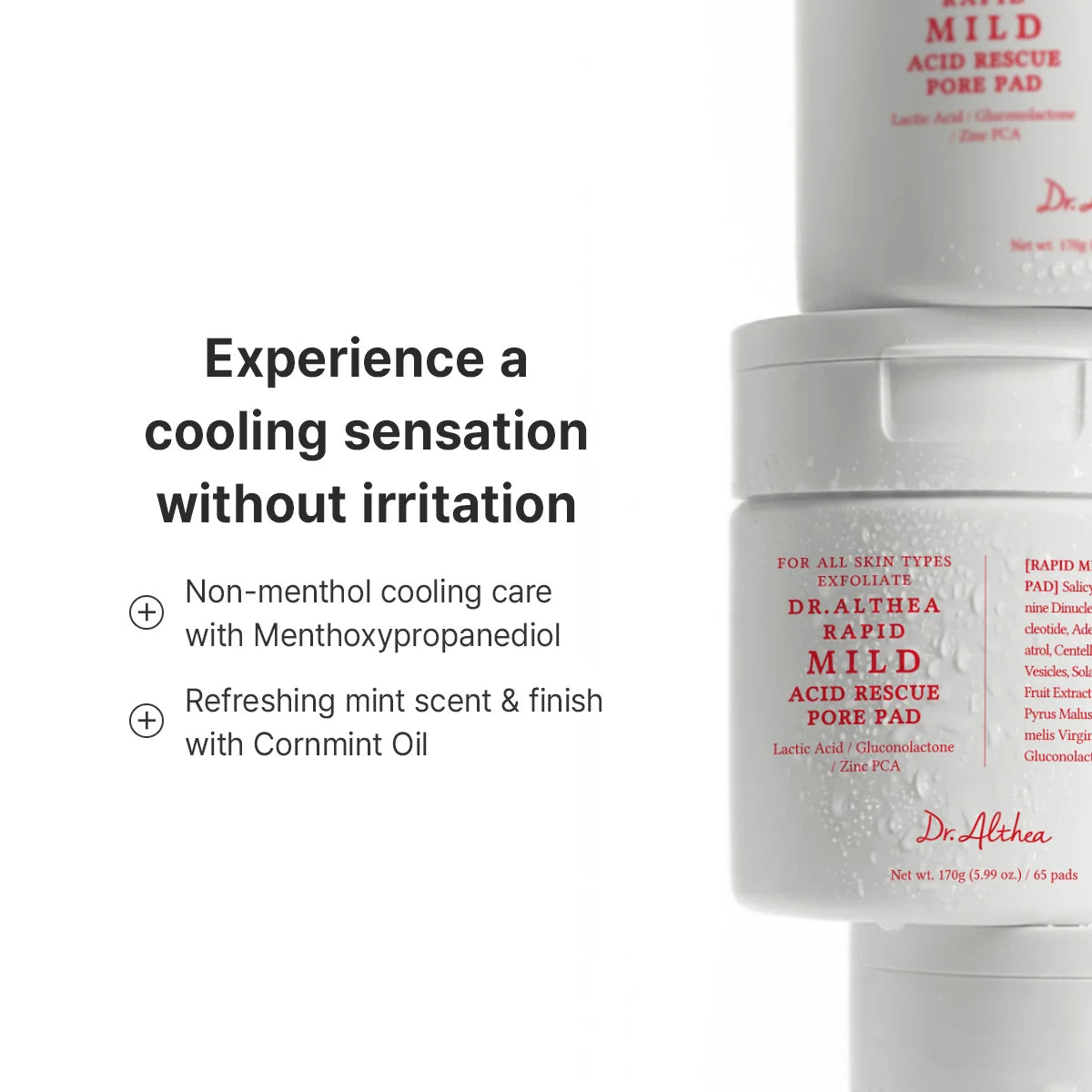 Dr. Althea Rapid Mild Acid Rescue Pore Pad