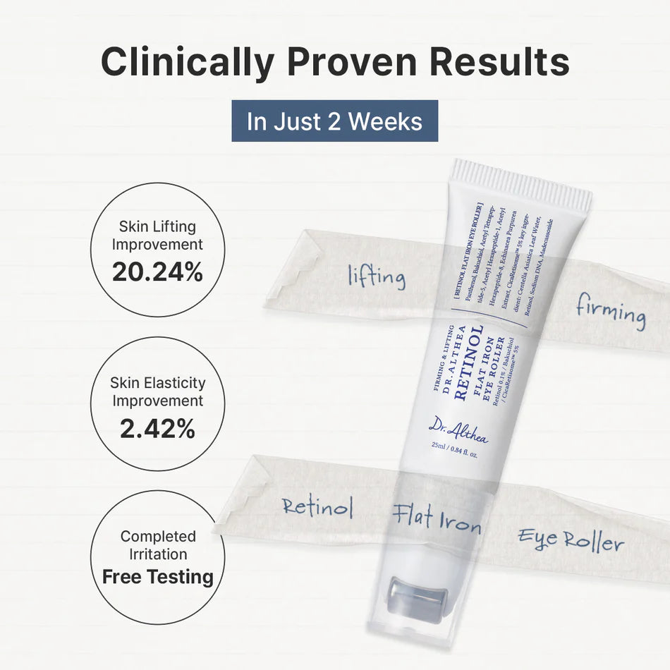 Dr. Althea Retinol Flat Iron Eye Roller