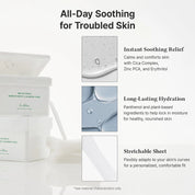 Dr. Althea Calming Pad key ingredients – erythritol 7.16°C cooling full cica complex zinc PCA panthenol 1%