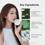 Dr. Althea Green Tea Sunscreen green tea leaf water formula