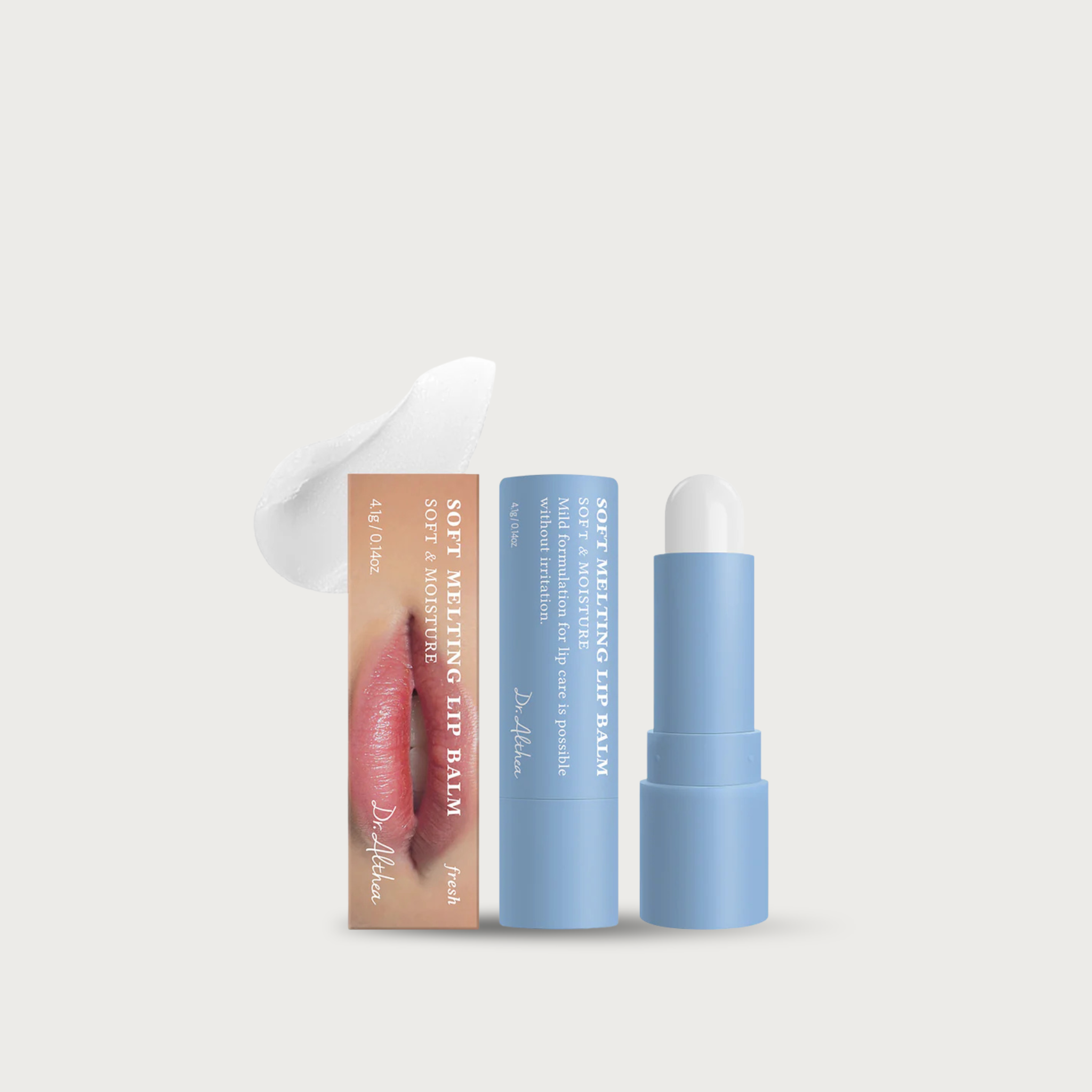 Dr. Althea Soft Melting Lip Balm 4.1g – Korean vegan lip balm 7 plant oils Shea Butter glossy non-sticky $12