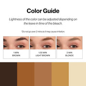 ENTROPY Brow Bleach Set - Olive Kollection