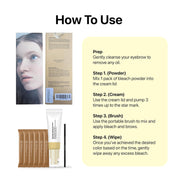 ENTROPY Brow Bleach Set - Olive Kollection