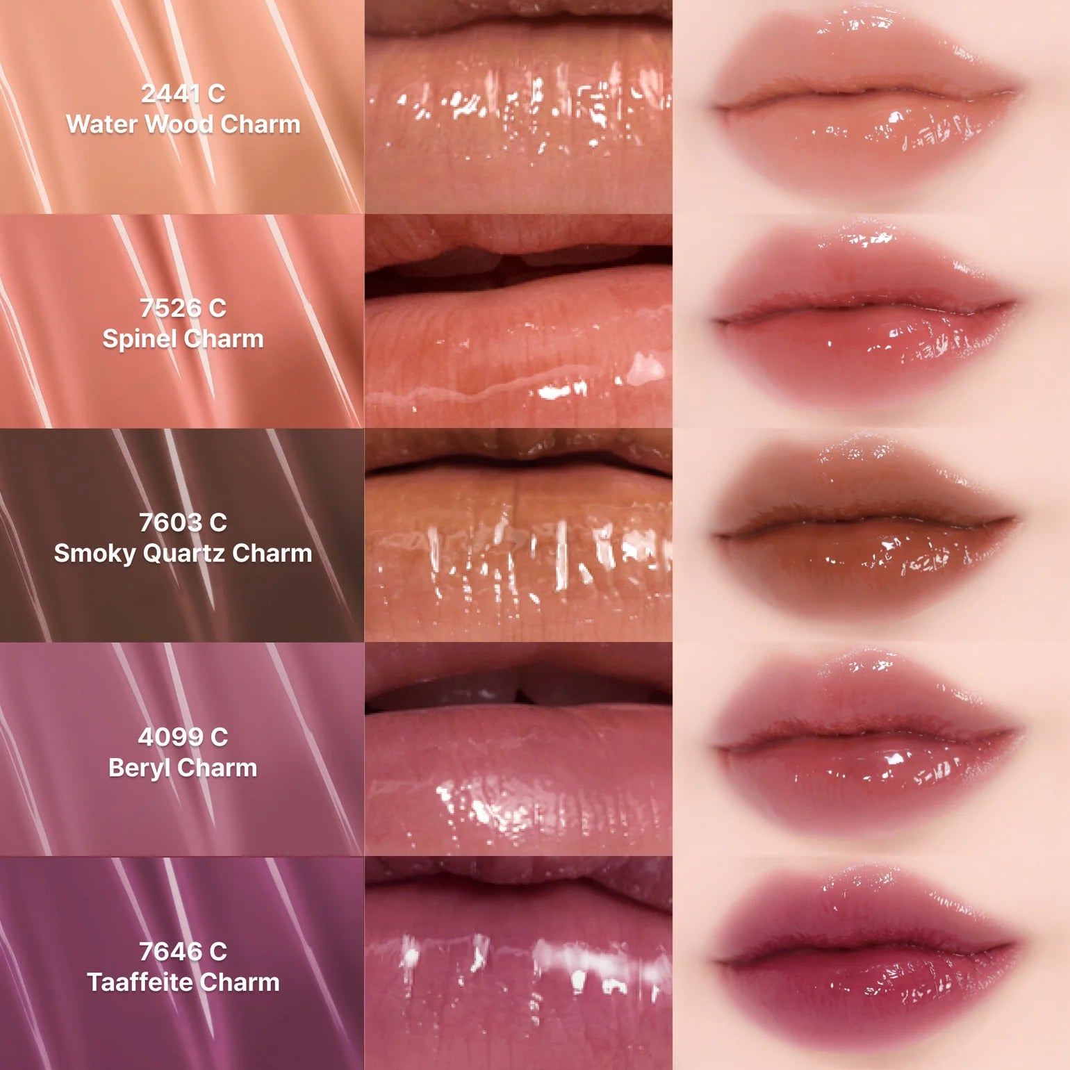 Entropy Charm Tint Glossy Gel Line - Olive Kollection