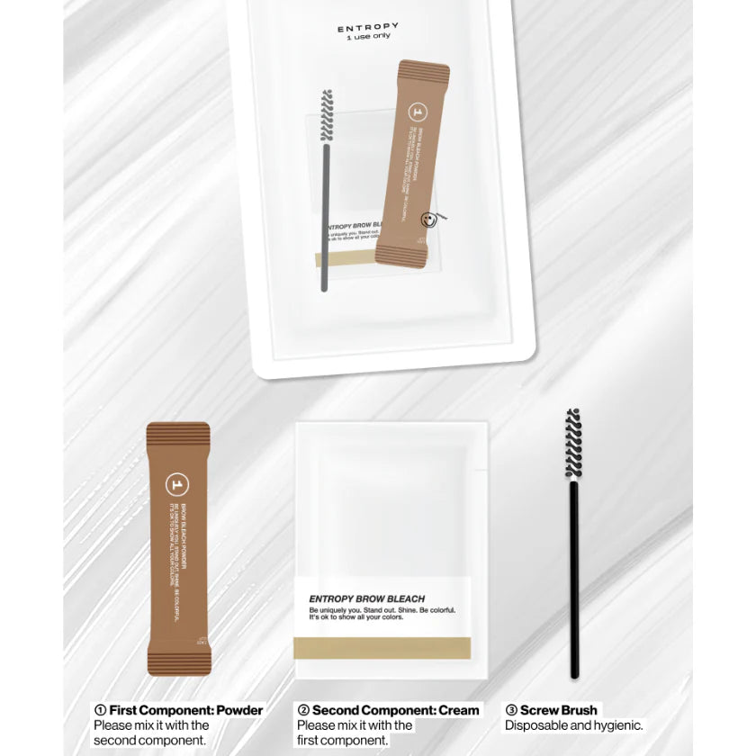 Entropy One-Use Brow Bleach - Olive Kollection