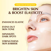 Eqqualberry Collagen Glow Up Hydrogel Mask - Olive Kollection
