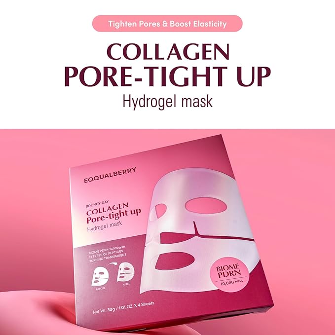 Eqqualberry Collagen Pore-Tight Up Mask Biome PDRN - Olive Kollection