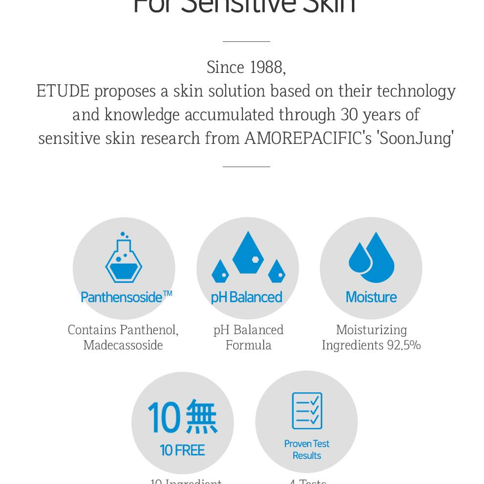 Etude SoonJung Barrier Cream ingredients – 92.2% hydrating Scutellaria green tea allantoin tocopherol glycerin