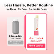 Foodology ACV Jelly Peach post-meal – bloating energy dips daily wellness routine before after meals Korean