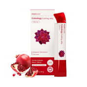 Foodology Coleology Cutting Jelly 10 stick pack pomegranate flavor front view