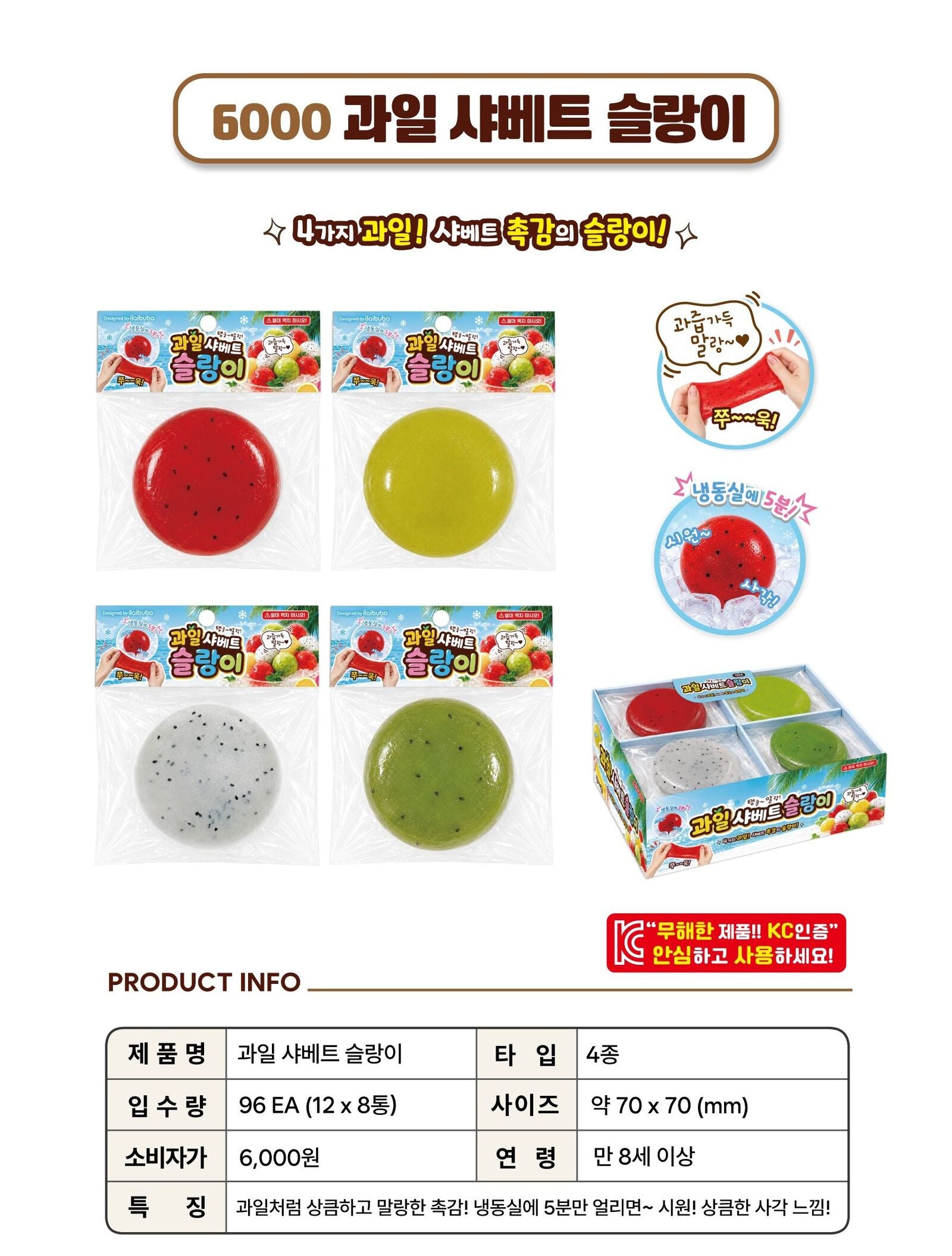 Fruit Sherbet Squishy