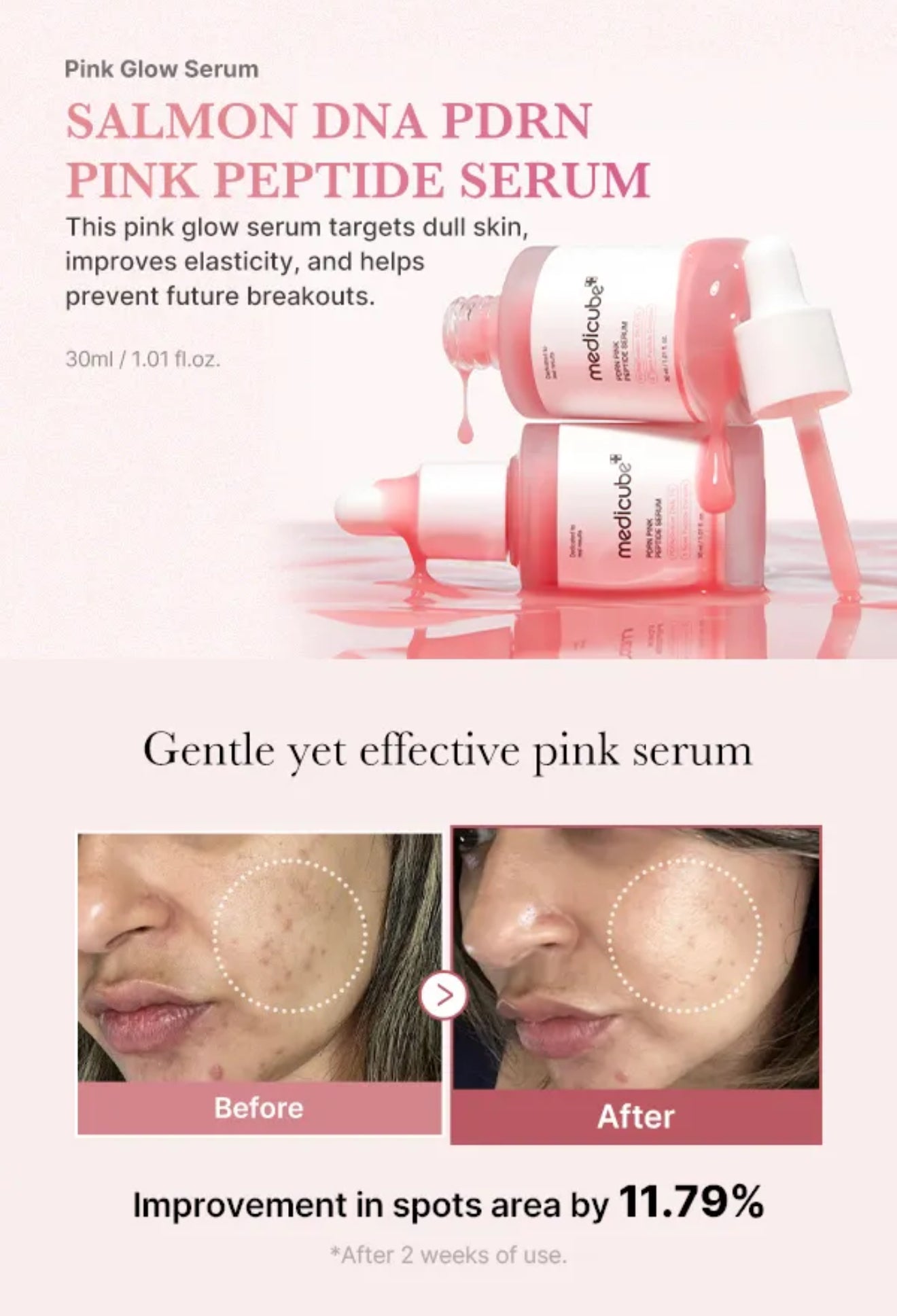 Medicube PDRN Pink Peptide Serum - Olive Kollection