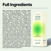 Goodal Heartleaf Zinc 100 Mineral Sunscreen 50ml $20 – SPF 50 broad spectrum vegan reef-friendly non-comedogenic Korean sunscreen Olive Kollection