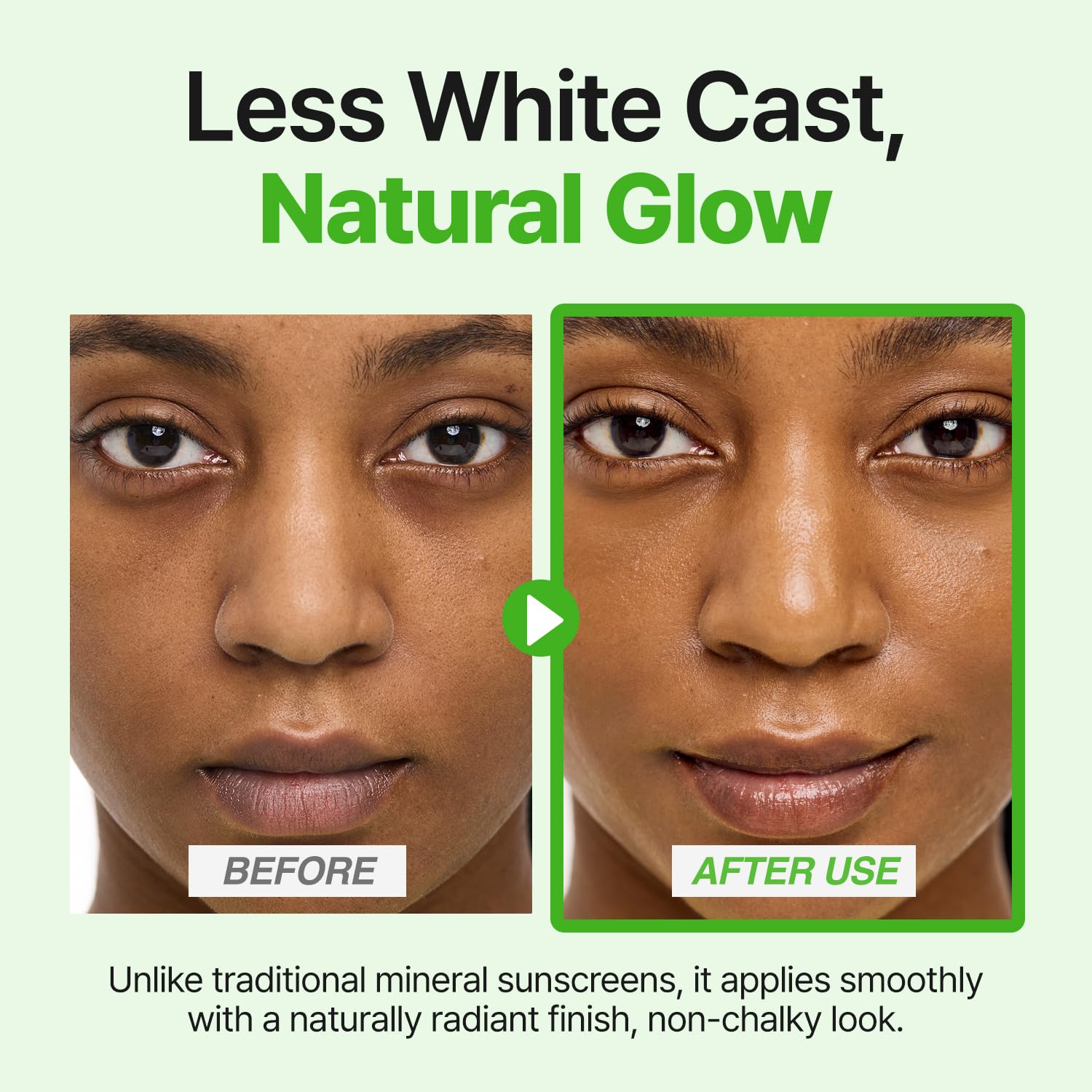 Goodal Heartleaf Zinc 100 Sunscreen 10 HA types – panthenol dipotassium glycyrrhizate turmeric cocoa hydration barrier care sensitive acne-prone