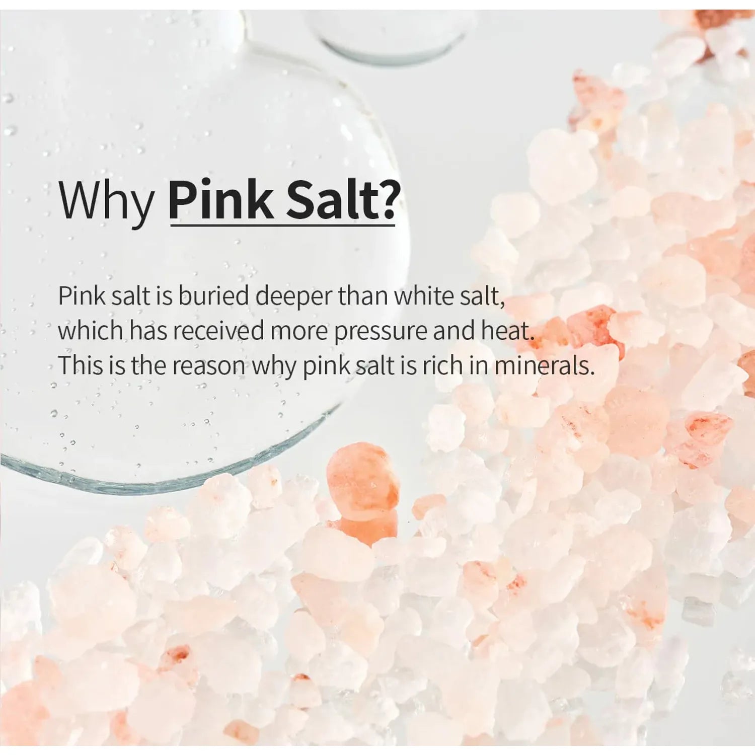 GROWUS Damage Therapy Shampoo Himalayan Pink Salt – 80 minerals scalp cleanse pore clear hair growth support Korean shampoo