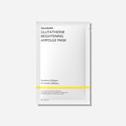 Genabelle Glutathione Brightening Ampoule Mask 5pcs – 5000ppm glutathione tranexamic acid niacinamide has fragrance $20