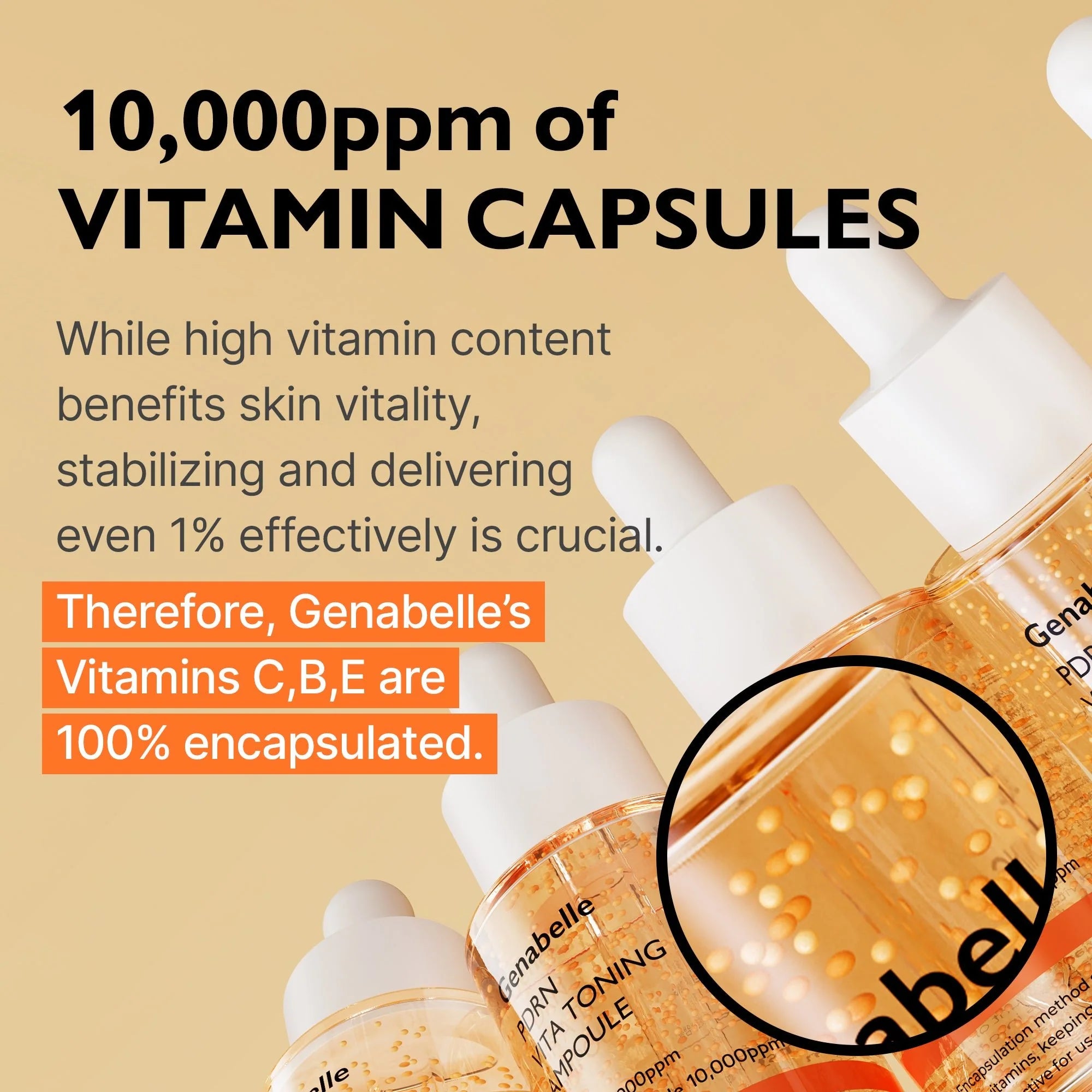 Genabelle PDRN Vita Toning Ampoule 30ml $26 – bestseller Korea Japan dermatologist K-beauty PDRN brightening toning serum
