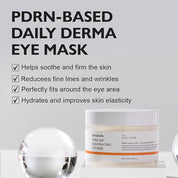 Genabelle PDRN 360 Eye Mask HTD-GENACOMPLEX – PDRN 1,000ppm Salmon DNA Triple HA Tripeptide-1 patented complex elasticity firming glow