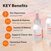 Genabelle PDRN 3% Ampoule HTD-GENACOMPLEX – nucleotide support multi-weight HA peptide reinforcement hydration radiance