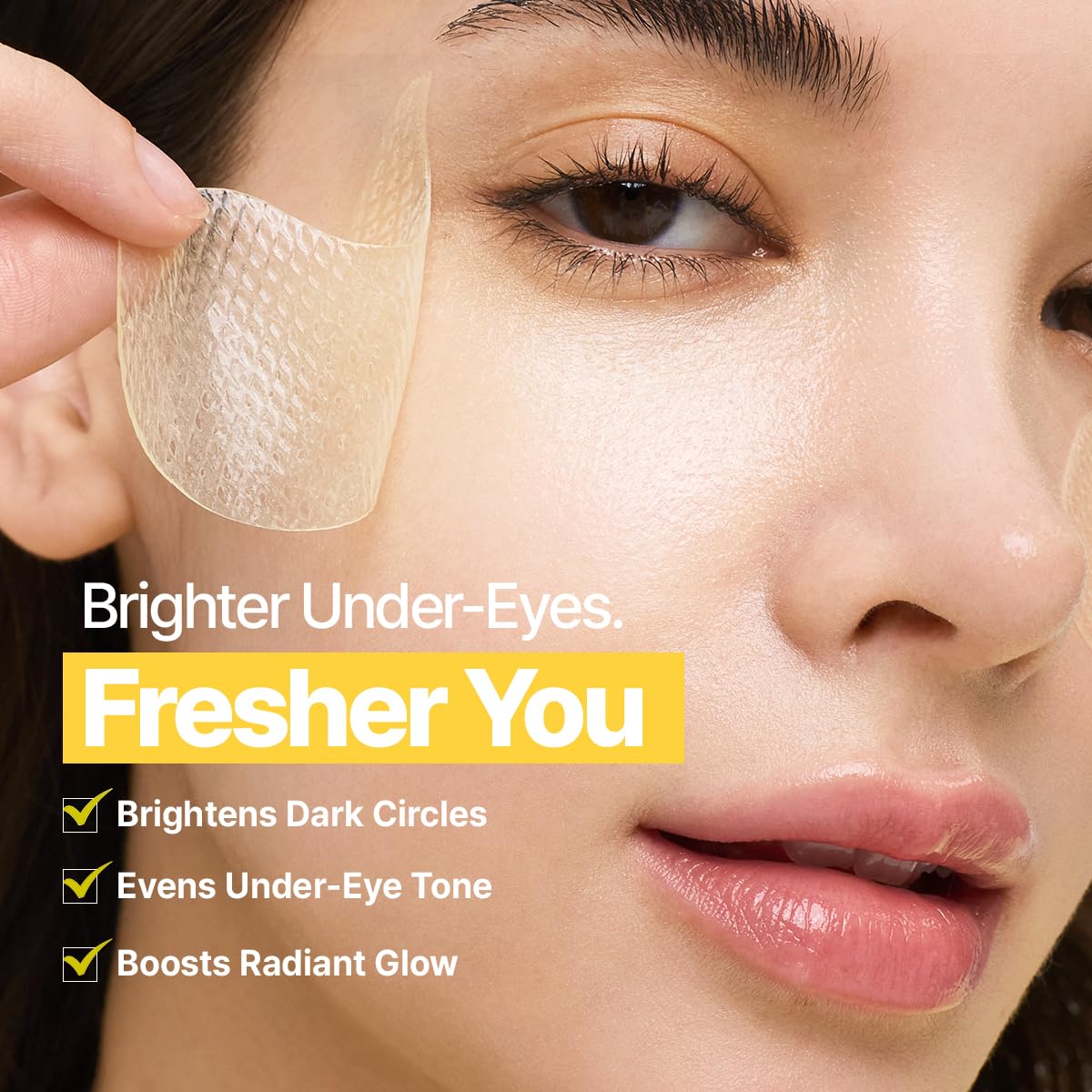 Goodal Green Tangerine Eye Patch Adenosine Allantoin – firmness fine lines soothe delicate skin Dipotassium Glycyrrhizate puffiness Tocopherol antioxidant