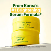 Goodal Green Tangerine Vita C Eye Gel Patch 60 patches $20 – 12 reviews 4.9 stars Korean K-beauty eye patch Olive Kollection since 2018