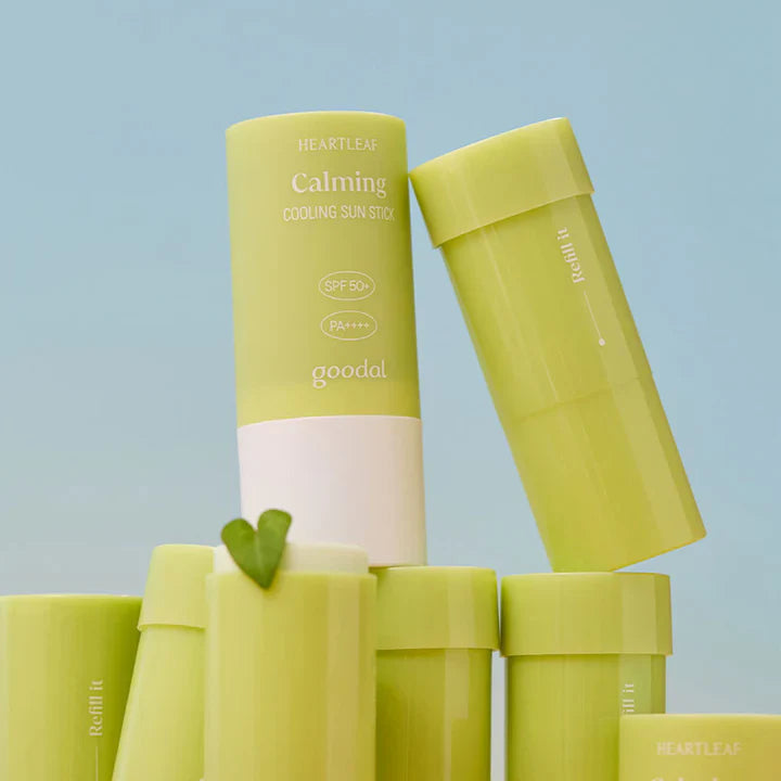 Goodal Heartleaf Calming Cooling Sun Stick - Olive Kollection