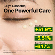 Goodal Green Tangerine Eye Cream rich texture on under-eye