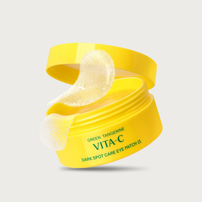 Goodal Green Tangerine Vita C Eye Gel Patch – Korean Vitamin C under-eye gel patch 60 patches Niacinamide Arbutin 3 HA Adenosine has fragrance $20
