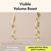 Grabity Water Treatment how to use – pump massage damp hair rinse blow dry upside down for maximum volume Korean haircare