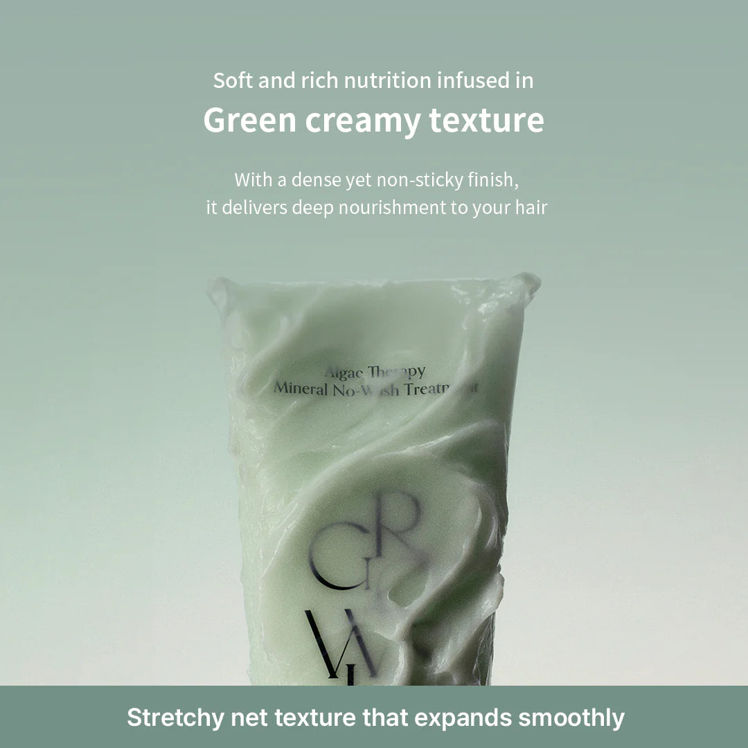 Growus Algae Therapy Mineral No Wash Treatment 150 ml - Olive Kollection