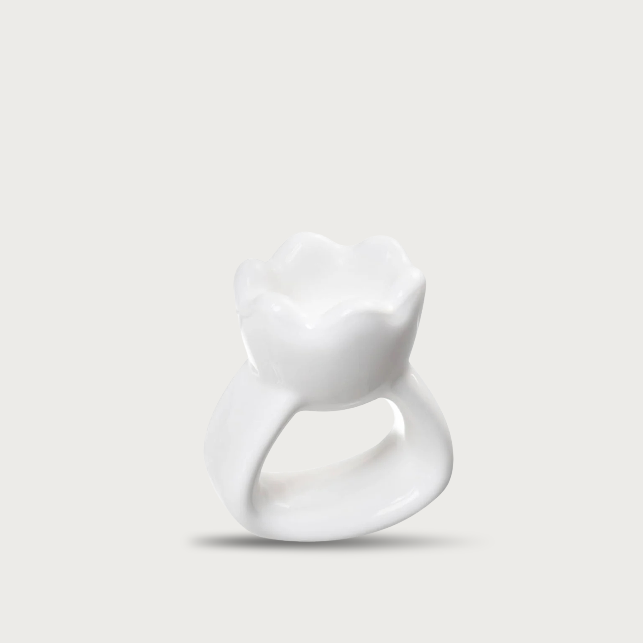 HAUA Ring Gua Sha – Korean ceramic facial massage tool ring design ergonomic travel-friendly face neck jawline $32