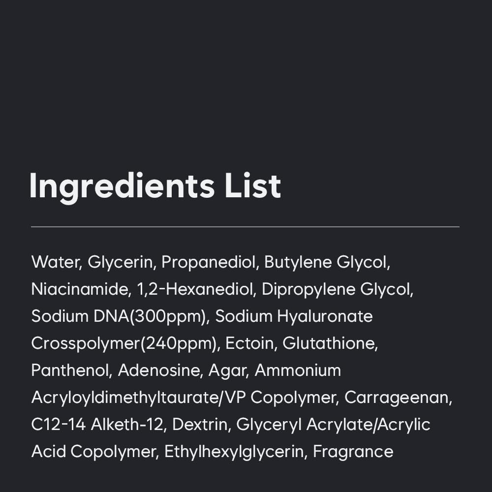 panthenol glutathione ingredient AXIS-Y TXA 2.5 Intensive Brightening Cream 50ml HAUA Hyaluronic PDRN Orb Serum