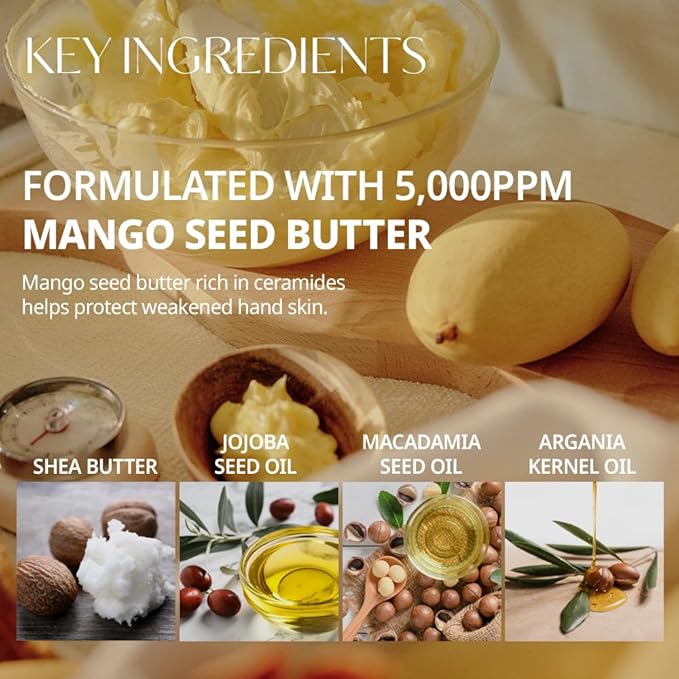hetras Perfumed Mango Seed Butter Hand Cream (5 types) - Olive Kollection