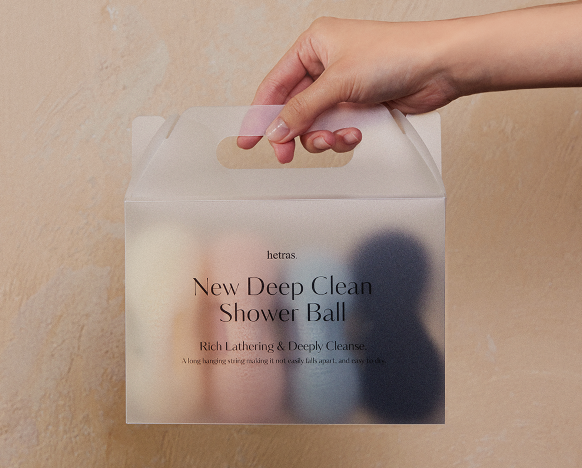 hetras New Deep Clean Shower Ball Set
