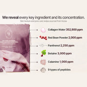 Heveblue Pot Pore Peptamin Hydro Collagen Mask Pack (4ea)